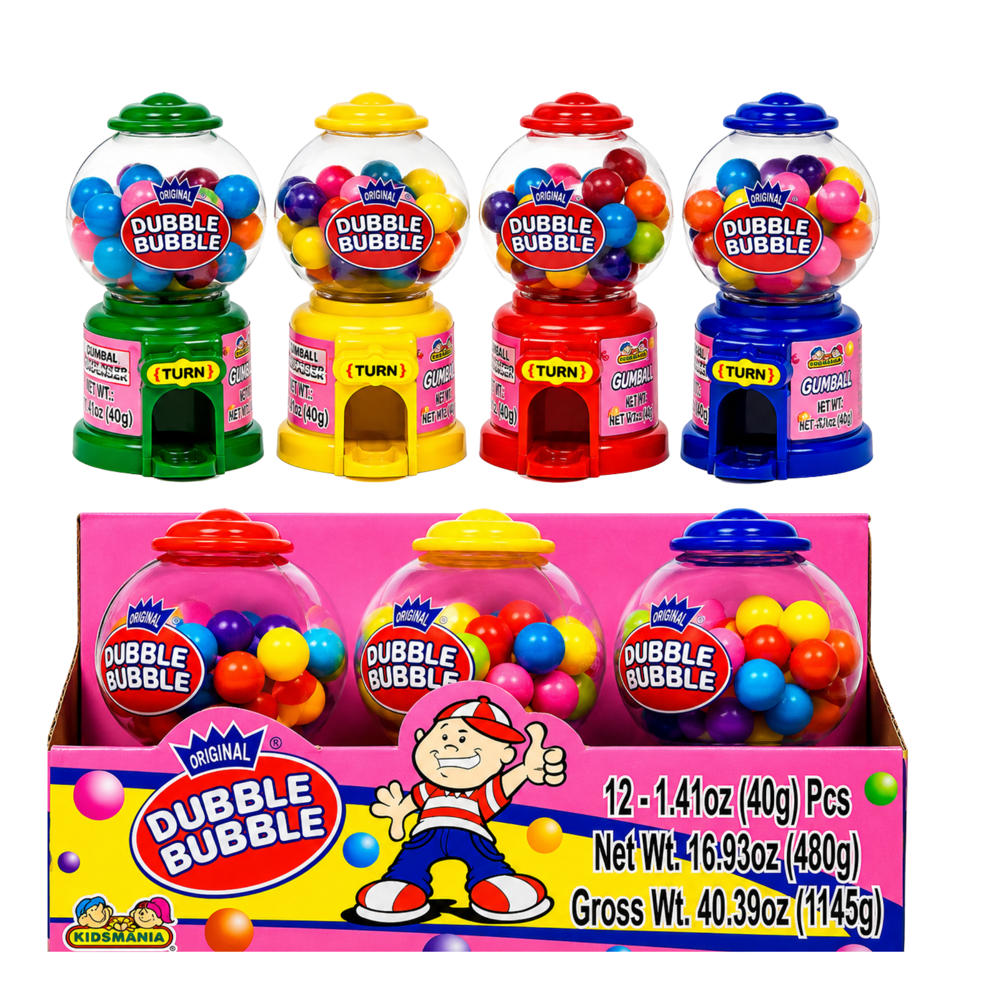 Dubble Bubble Gumball Machine 12pcs ($2.49 per Unit )