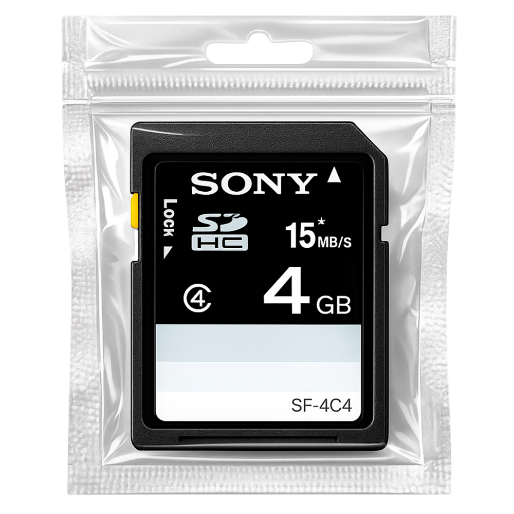 Sony Sdhc 4gb sf-4c4 (Bulk)