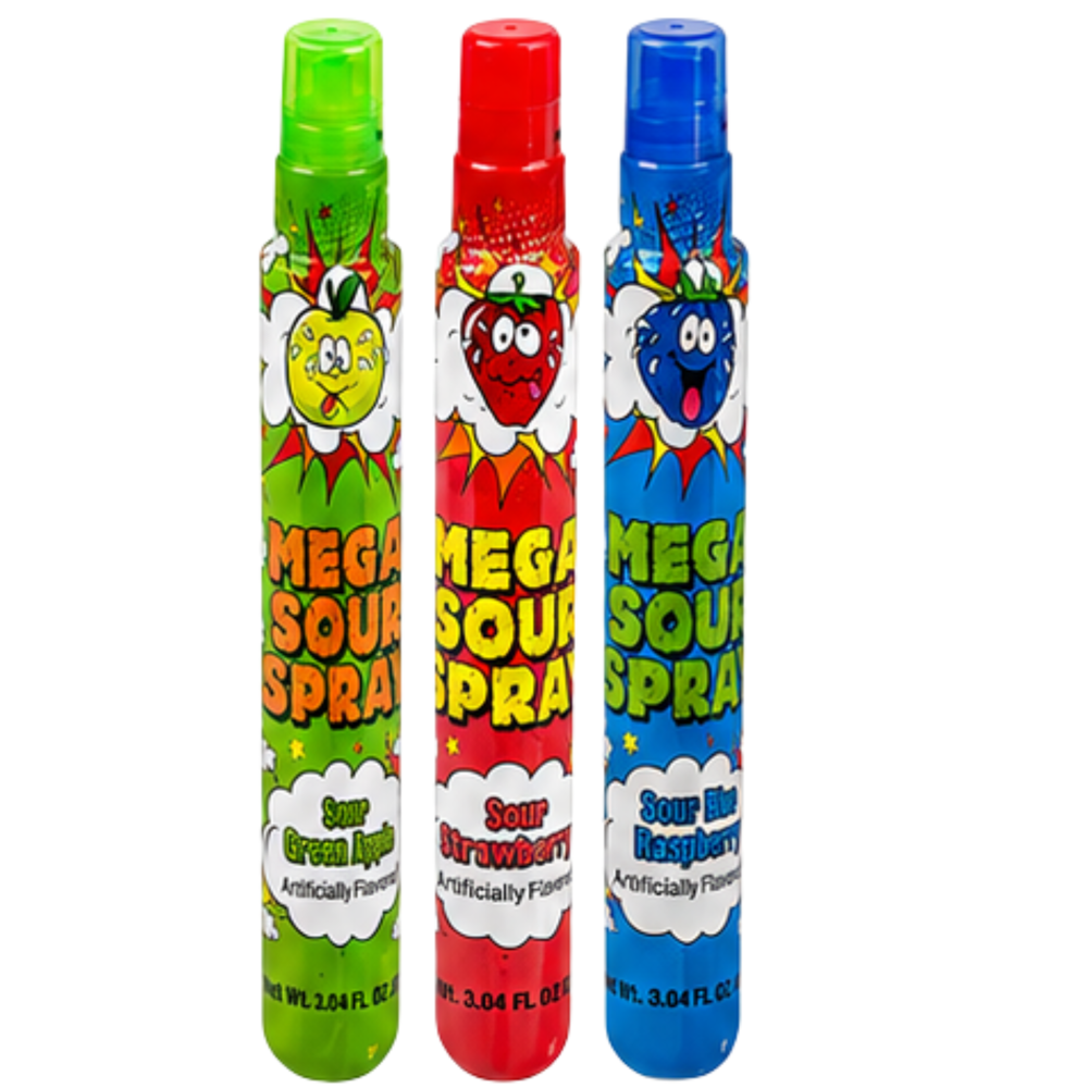 Mega Sour Spray 90 mL 16pcs ($1.79 per Unit) [Exp: 02/2027]