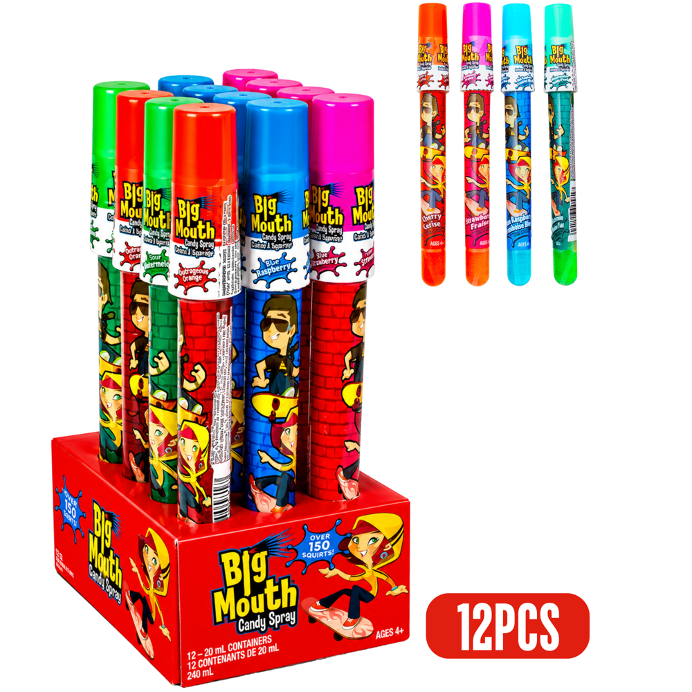 Big Mouth Candy Spray 20 mL 12pcs ($2.49 per Unit)