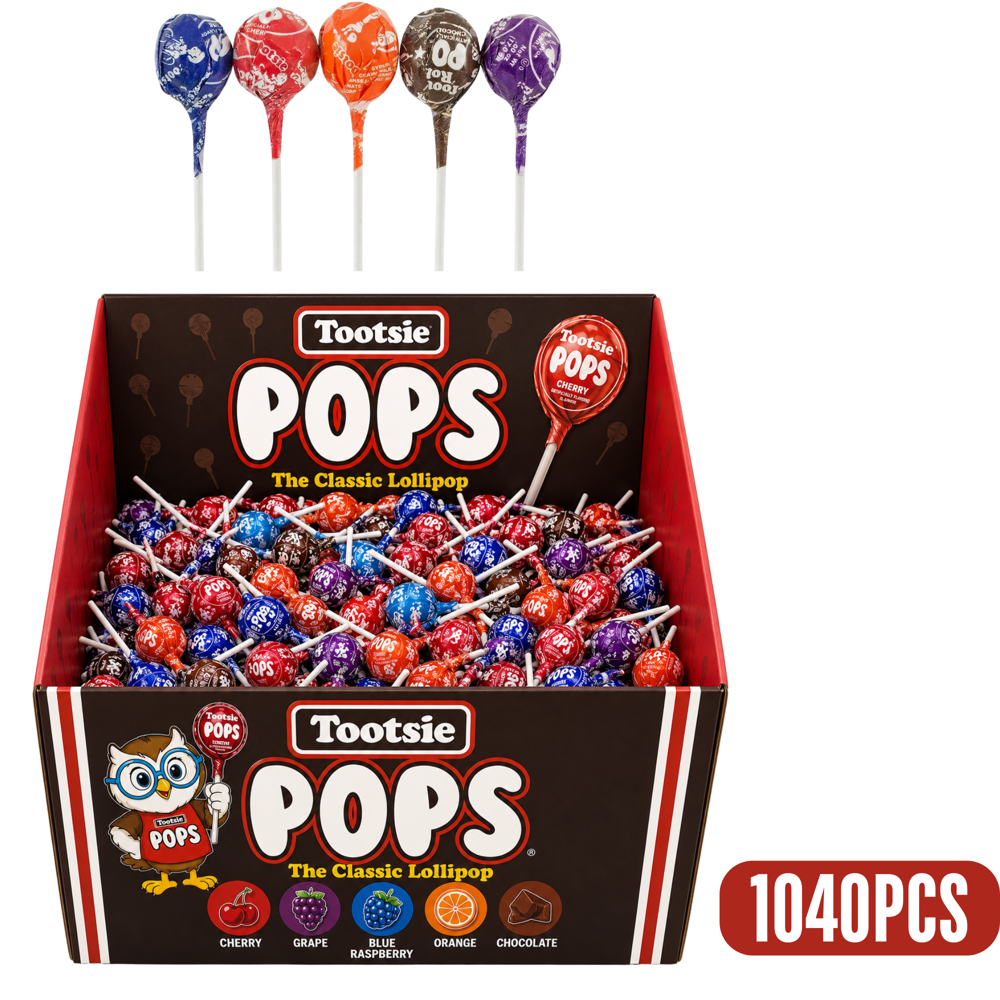 Tootsie Pop Display 1040pcs ($0.35 per Unit)
