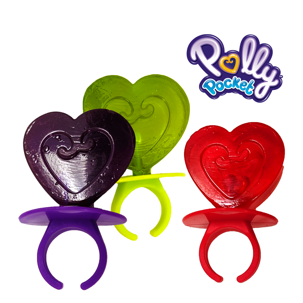 Polly Pocket Ring Candy 10 g 24pcs ($0.49 per Unit)