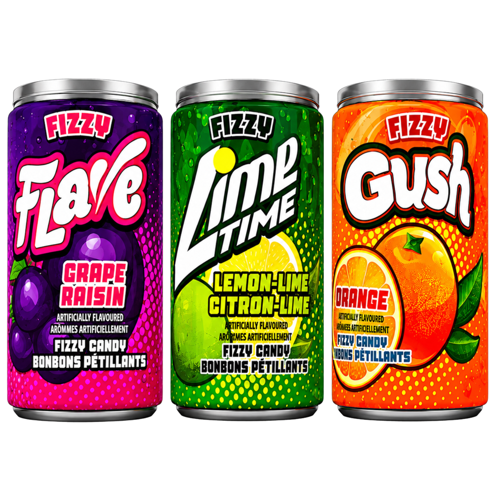 Soda Blasters Fizzy Candy 6pk 12pcs ($1.99 per Unit) [Exp: 03/2028]