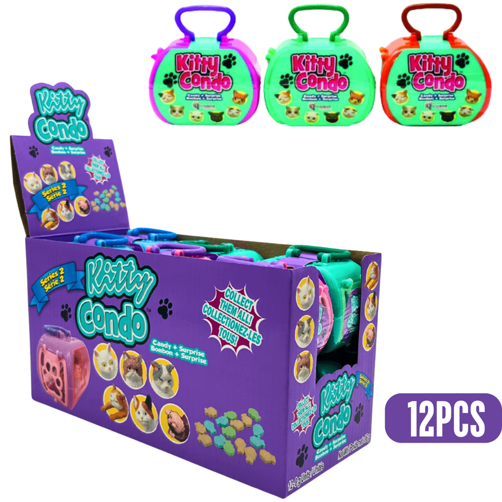 Kitty Condo Candy+surprise 12pcs ($2.49 per Unit) [Exp: 02/2027]