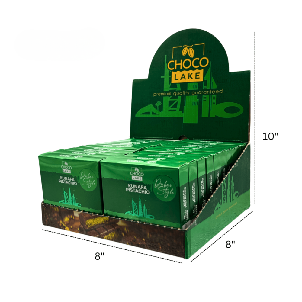 Dubai Style Chocolate - Choco Lake Kunafa Pistachio 80 g