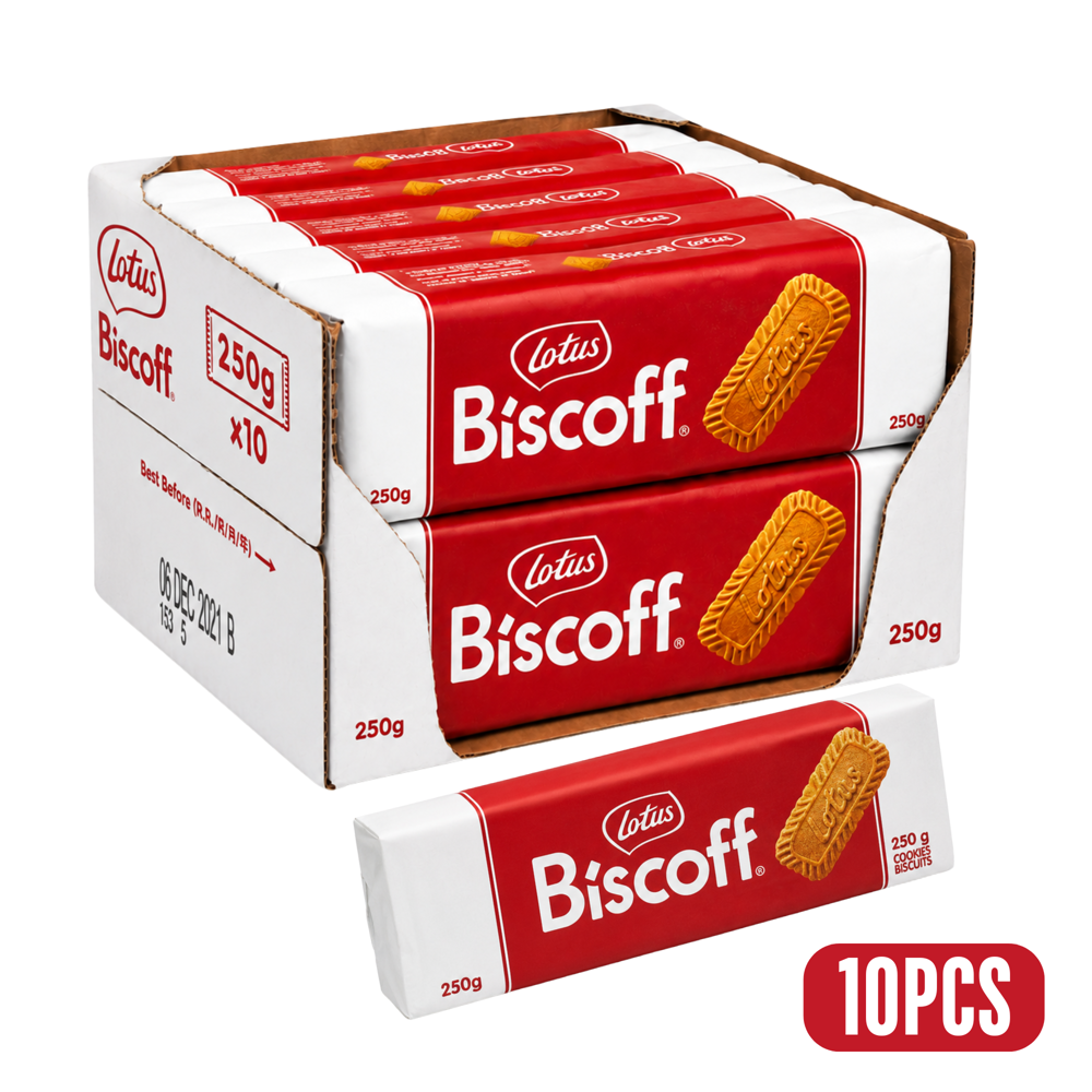 Lotus Biscoff Biscuit 250 g 10pcs ($3.99 per Unit) [Exp: )