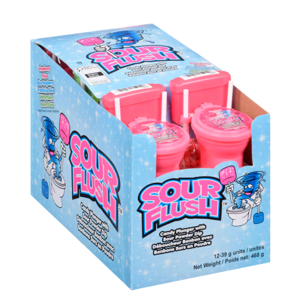 Sour Flush Candy 39 g 12pcs ($1.75 per Unit)
