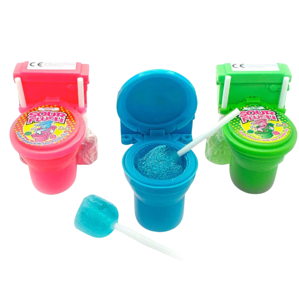 Sour Flush Candy 39 g 12pcs ($1.75 per Unit)