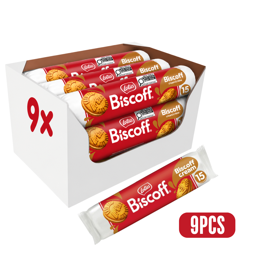 Lotus Biscoff Cream Cookies 150 g 9pcs ($3.99 per Unit [Exp: ]