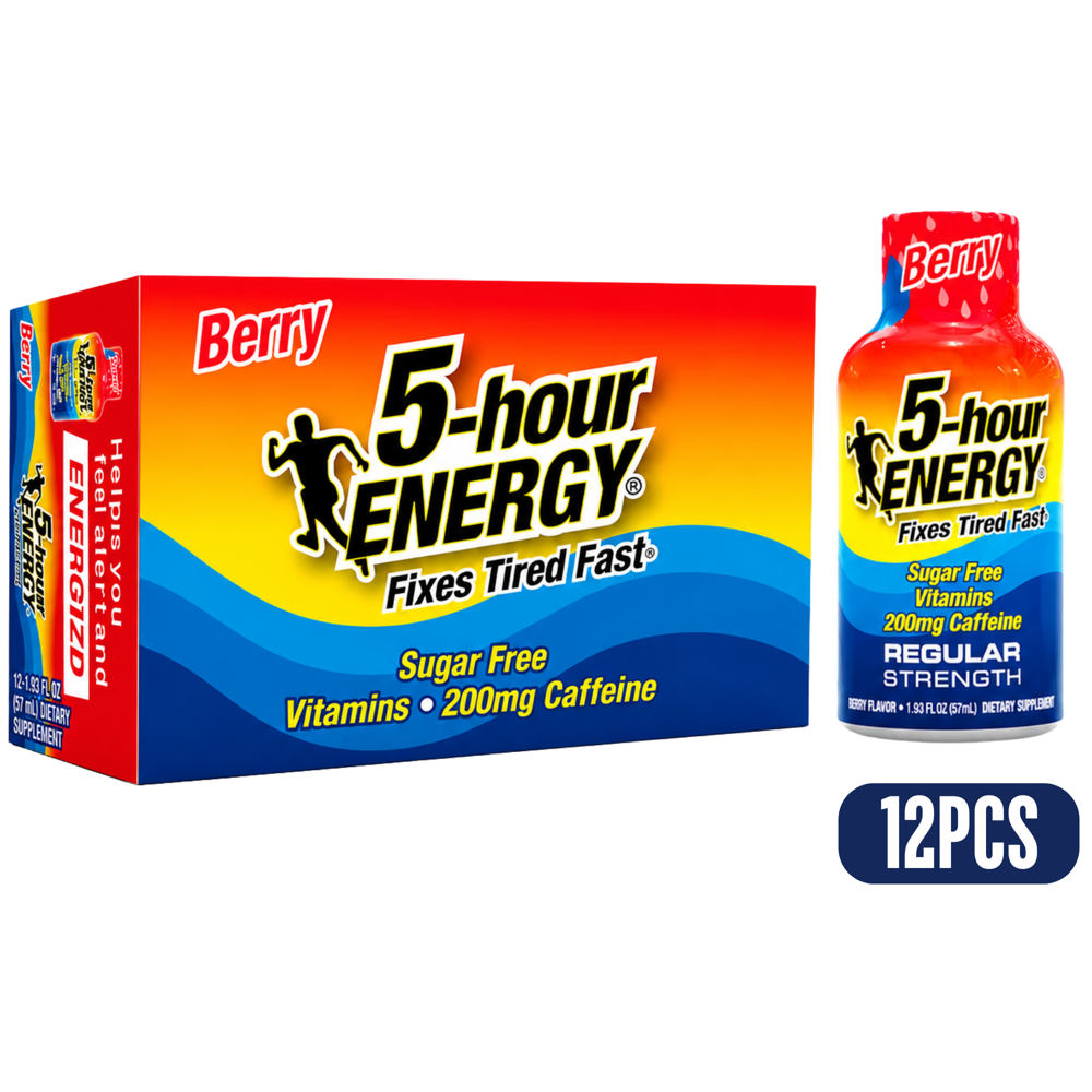 5 Hour Energy Berry 57 mL ($2.79 per Unit) [Exp: 09/2026]