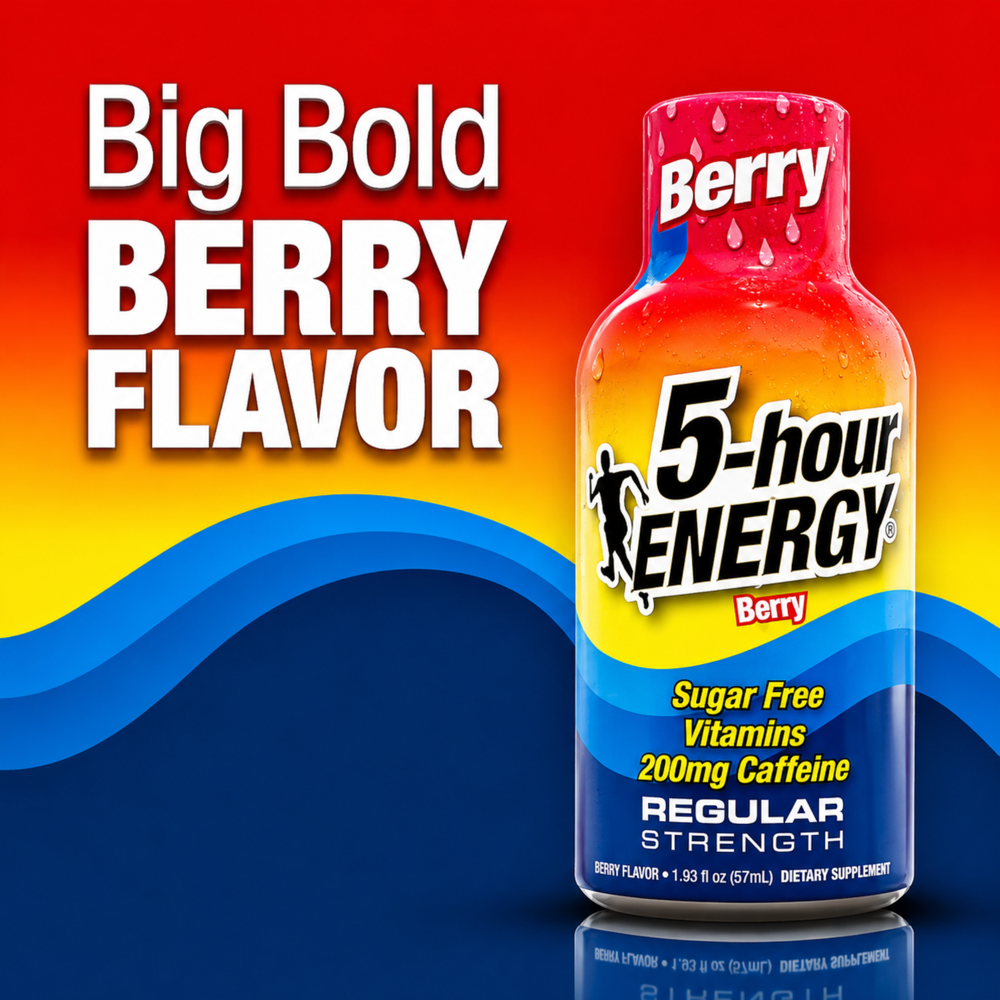 5 Hour Energy Berry 57 mL ($2.79 per Unit) [Exp: 09/2026]