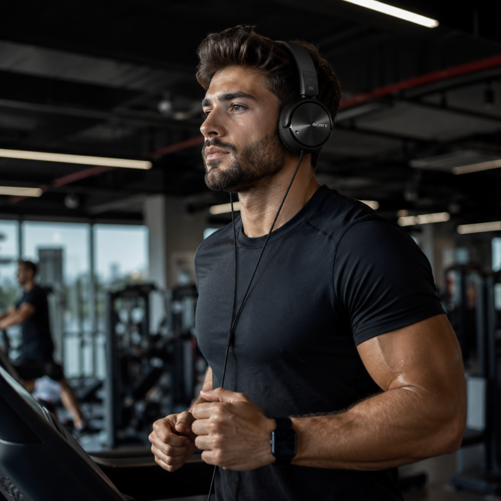 Sony Headphone Noise Canceling #mdr-zx110nc- Black (Ref)