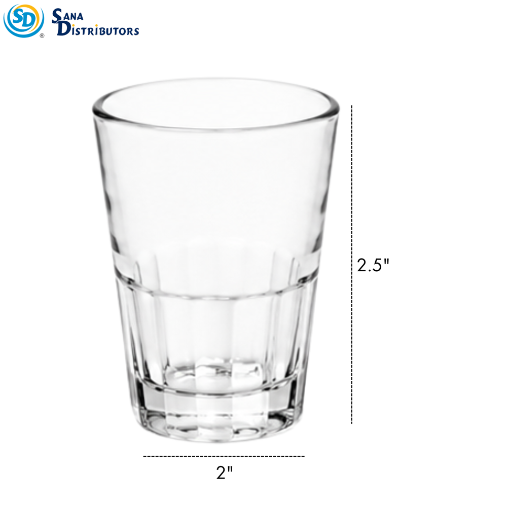 Shot Glass 6pcs 2.5"x2"