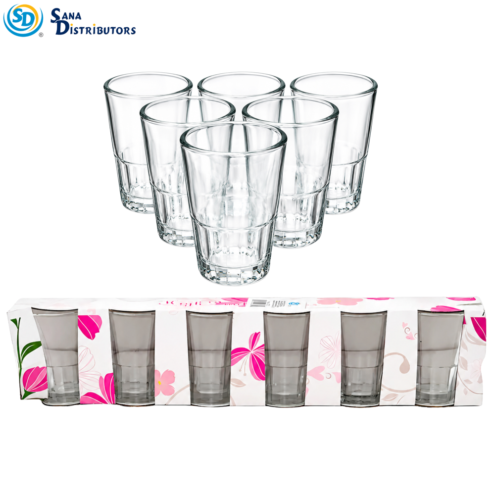 Shot Glass 6pcs 2.5"x2"