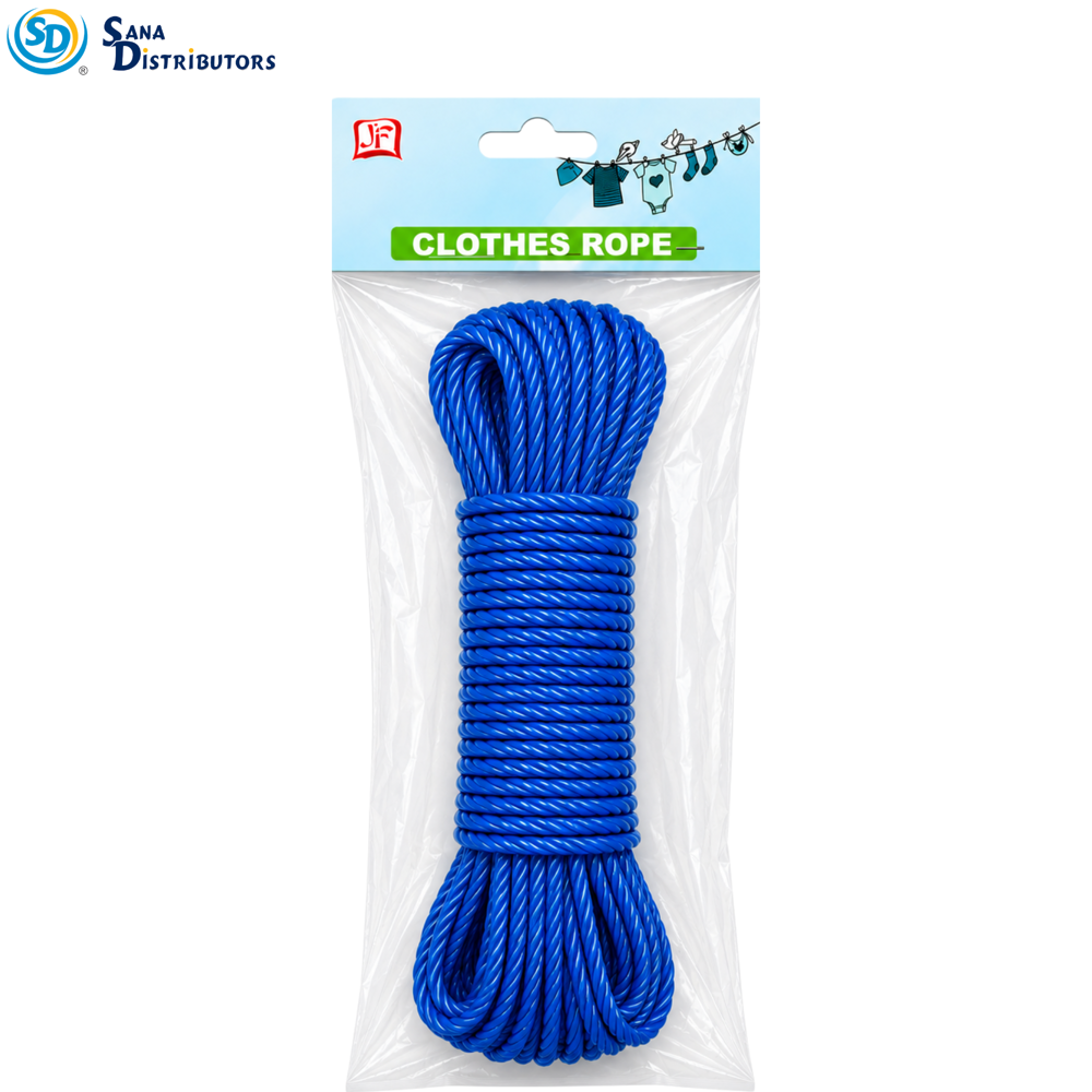 Nylon Rope 5 mm x 15m - Assorted Colours
