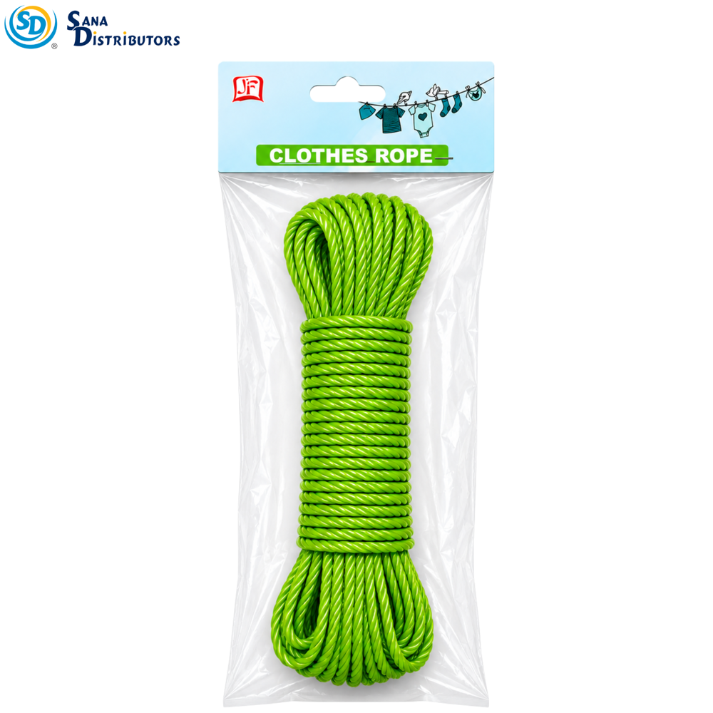 Nylon Rope 5 mm x 15m - Assorted Colours