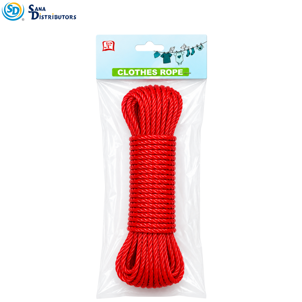 Nylon Rope 5 mm x 15m - Assorted Colours