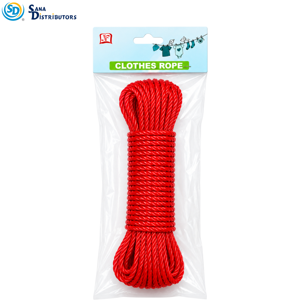 Nylon Rope 5 mm x 20m - Assorted Colours