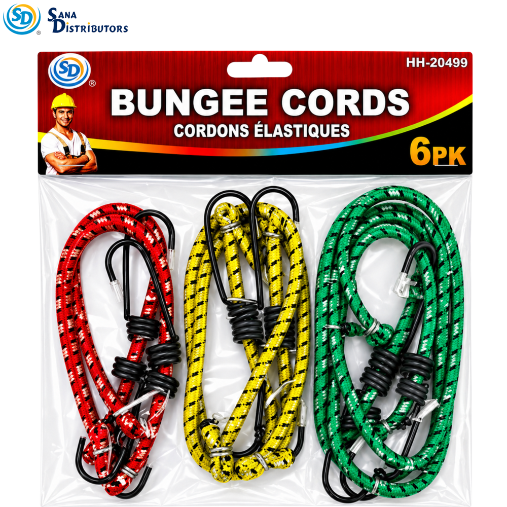 Sd Bungee Cords 6pcs