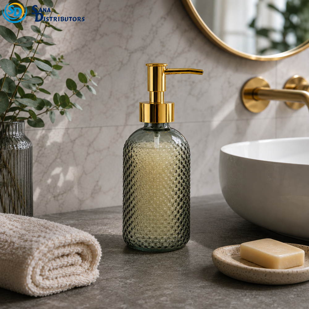 Sd Glass Soap Dispenser 500 mL