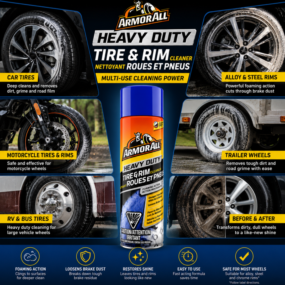 Armor All Heavy Duty Tire & Rim Cleaner 623 g