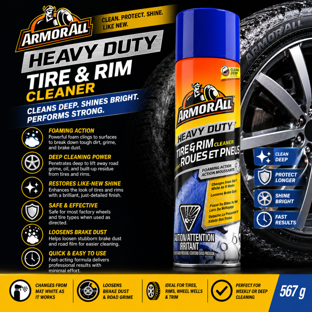 Armor All Heavy Duty Tire & Rim Cleaner 623 g