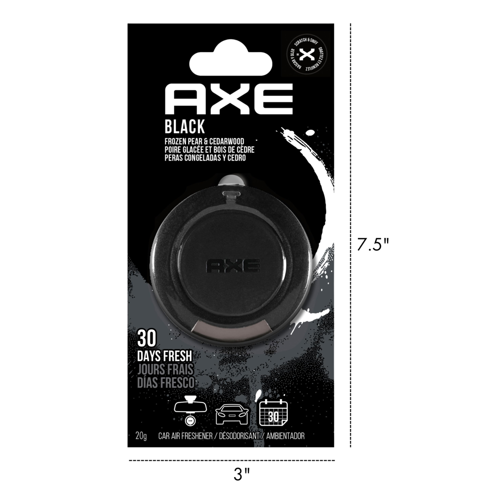 Axe Car Freshner Vent Wrap - Black