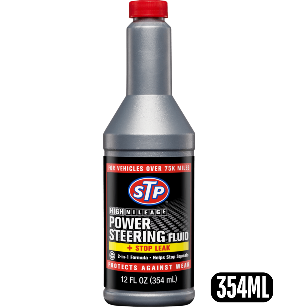 Stp High Mileage Pwr Str Fluid 354 mL