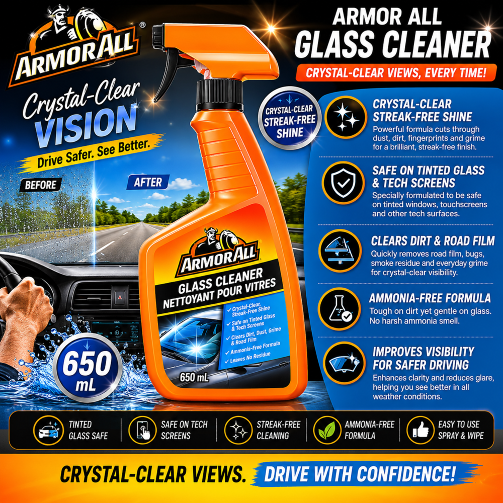 Armor All Glass Cleaner 650 mL