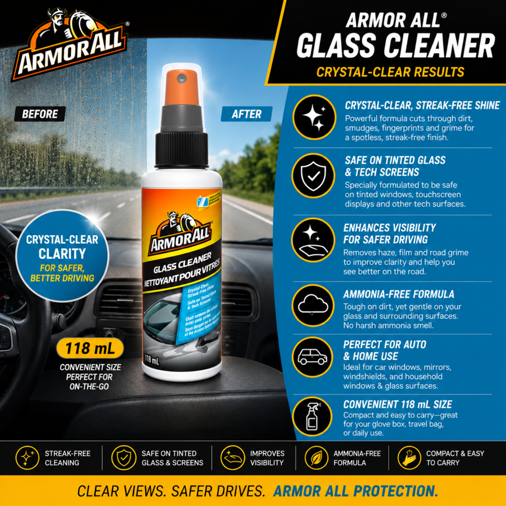 Armor All Glass Cleaner 118 mL