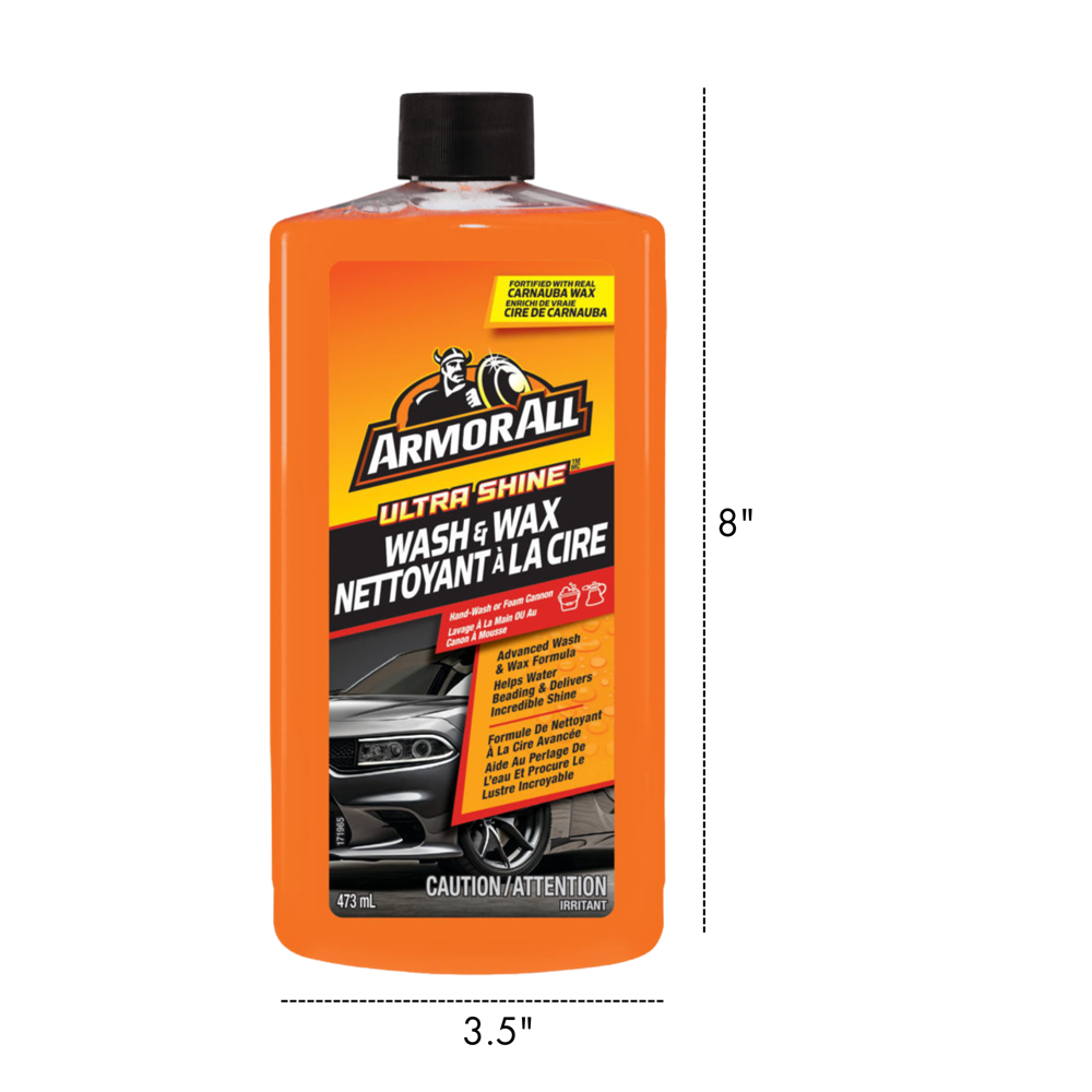 Armor All Ultra Shine Wash & Wax - 473 mL