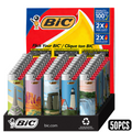Bic Lighter Maxi Travel Series 50pcs
