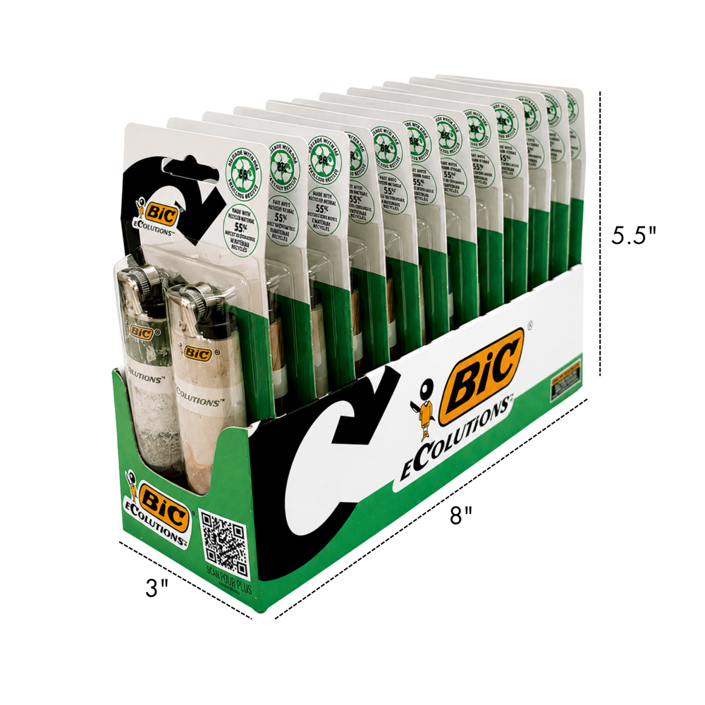 Bic Ecolutions Decorative Series Lighter 2pcs ($35.88 for 12pcs)