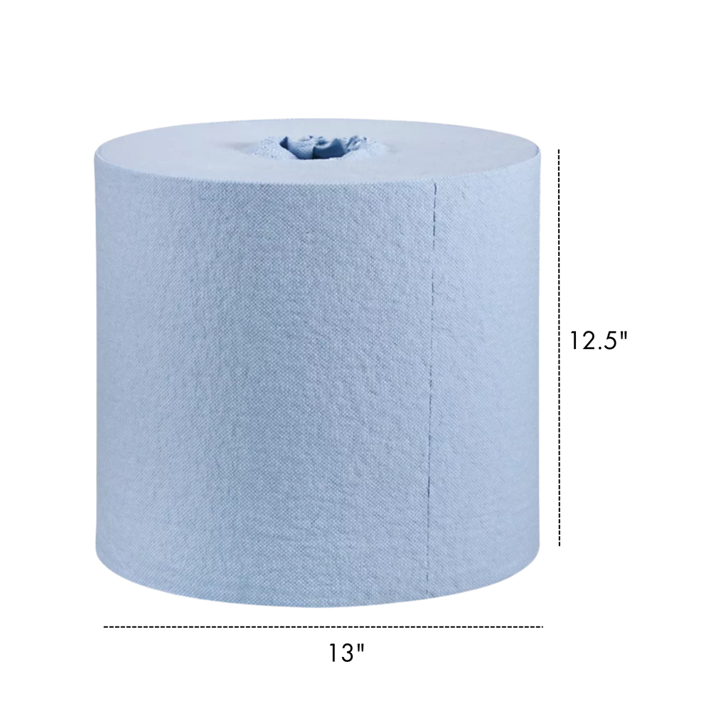 Kruger Blue Roll Strong and Absorbent Wipes