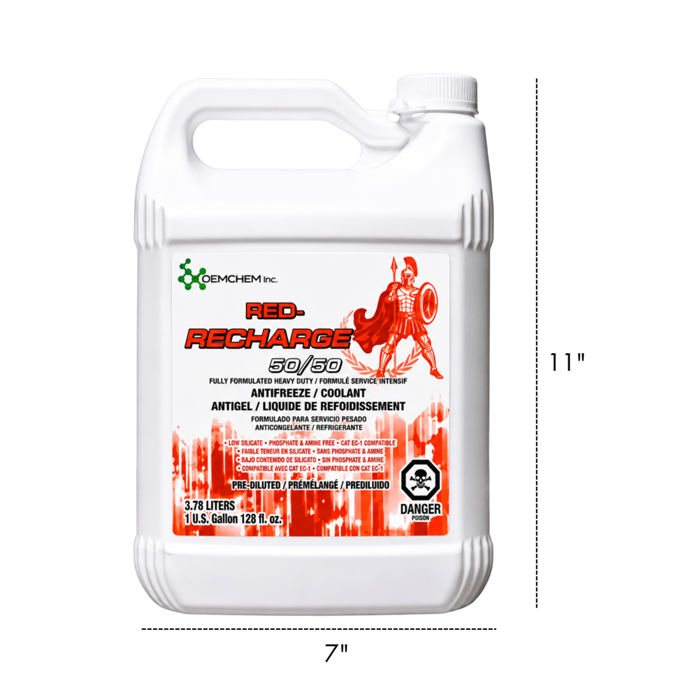 Red-recharge Life Coolant 50/50 3.78 L