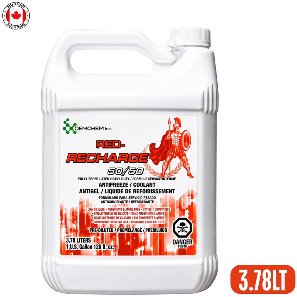 Red-recharge Life Coolant 50/50 3.78 L