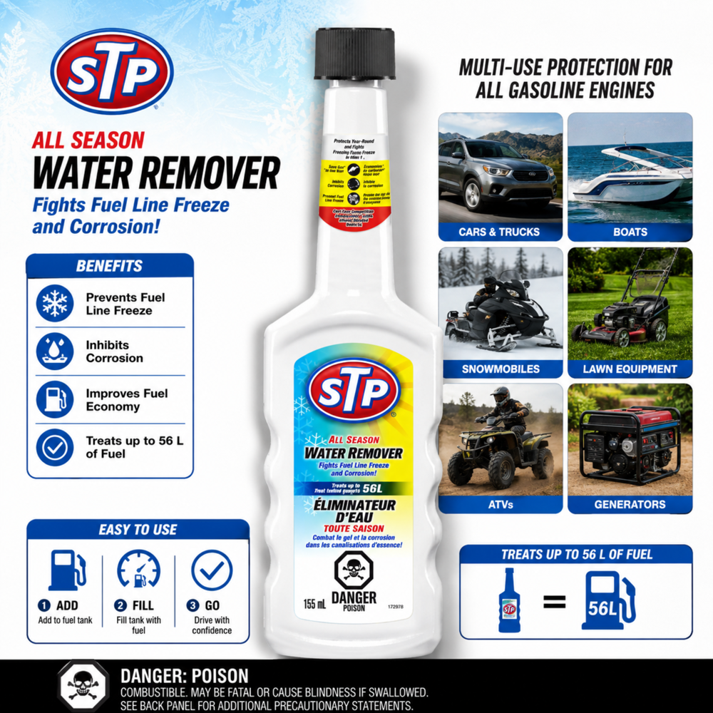 Stp Water Remover 155 mL