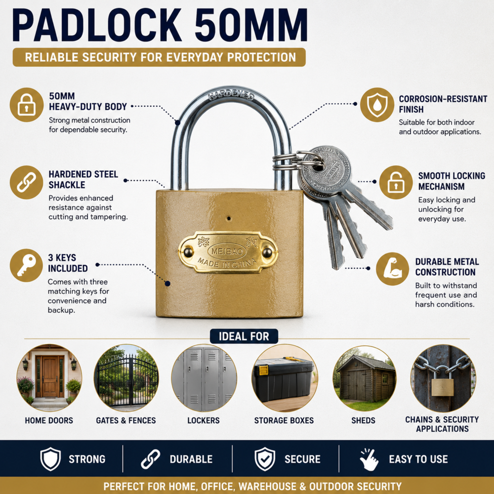 Padlock 50 mm