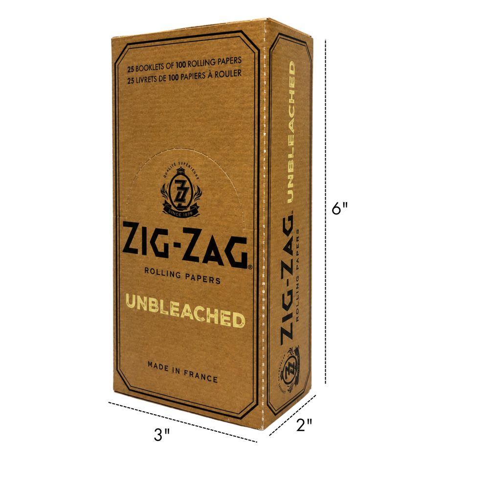 Zig-zag Unbleached Papers 25pcs
