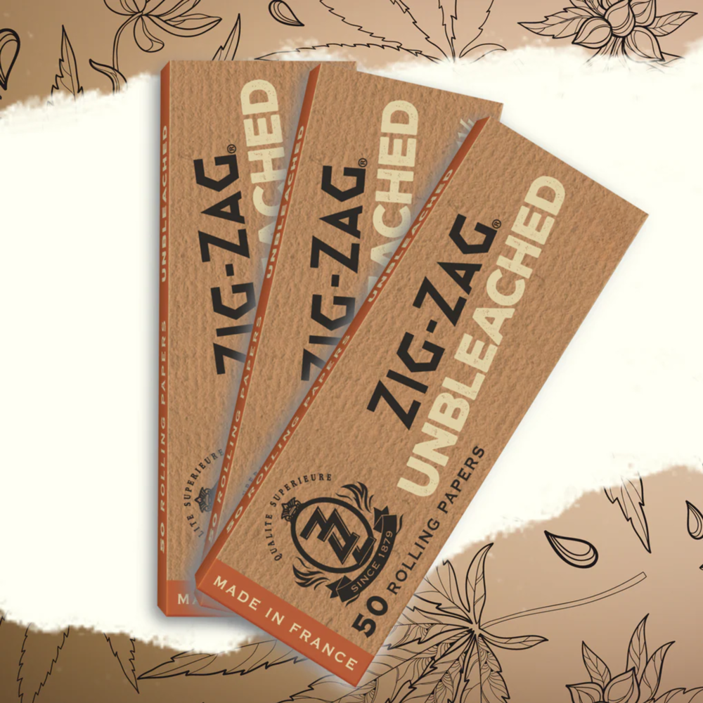 Zig-zag Unbleached Papers 25pcs
