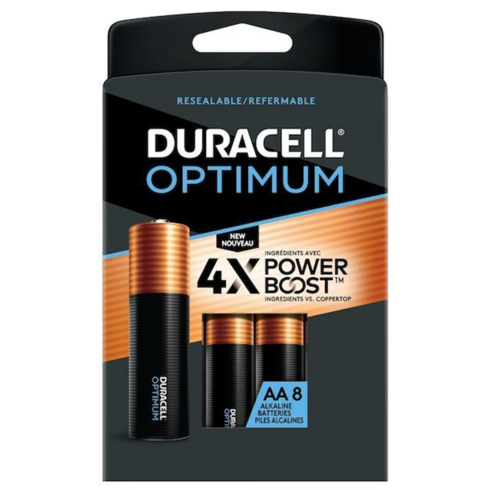 Duracell Optimum aa8