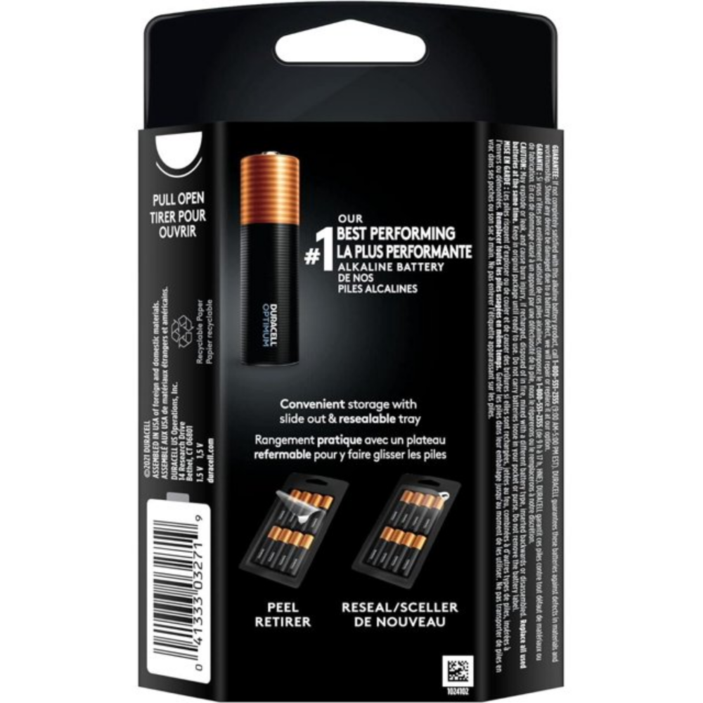 Duracell Optimum aa8