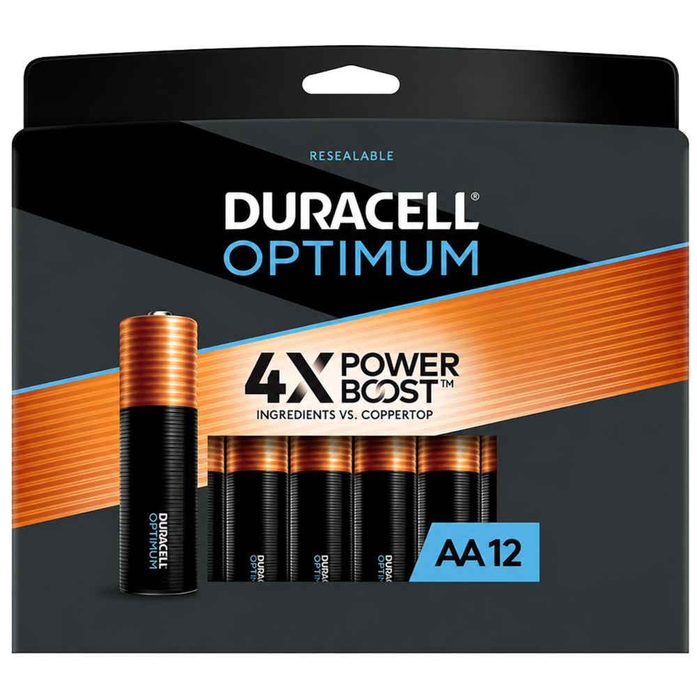 Duracell Optimum aa12
