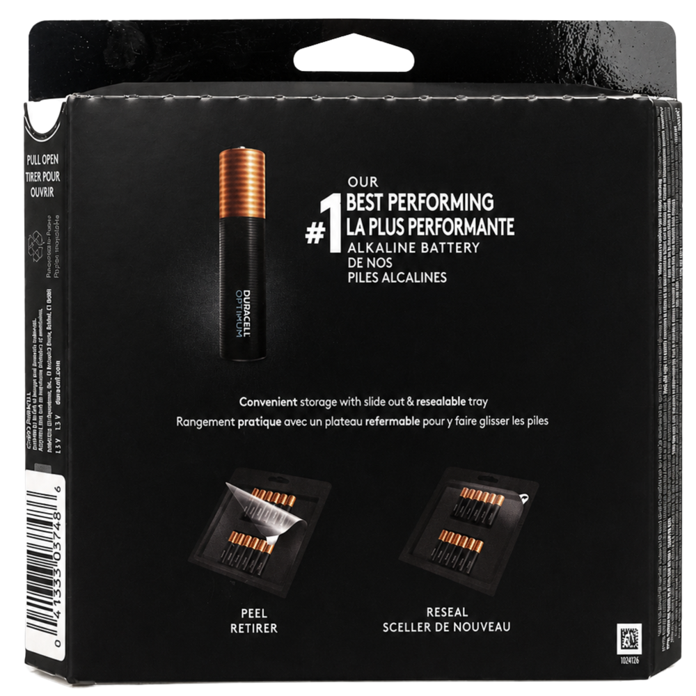 Duracell Optimum aaa12