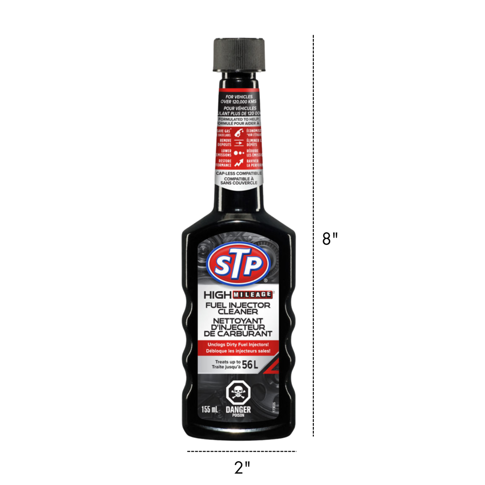Stp High Mileage Fuel Injector Cleaner 155 mL