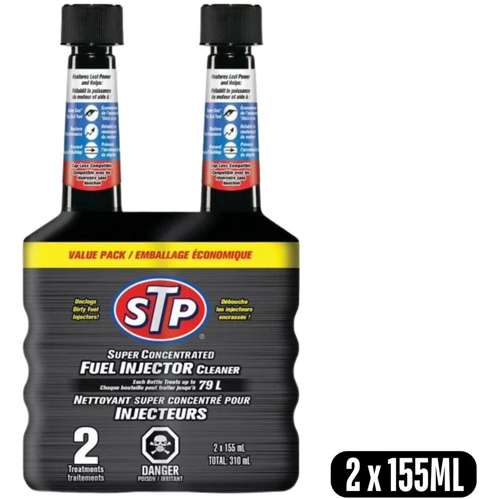 Stp Super Concentrated Fuel Injector Cleaner 155 ml/BOTTLE- 2 Pcs ($5.49 per Unit)