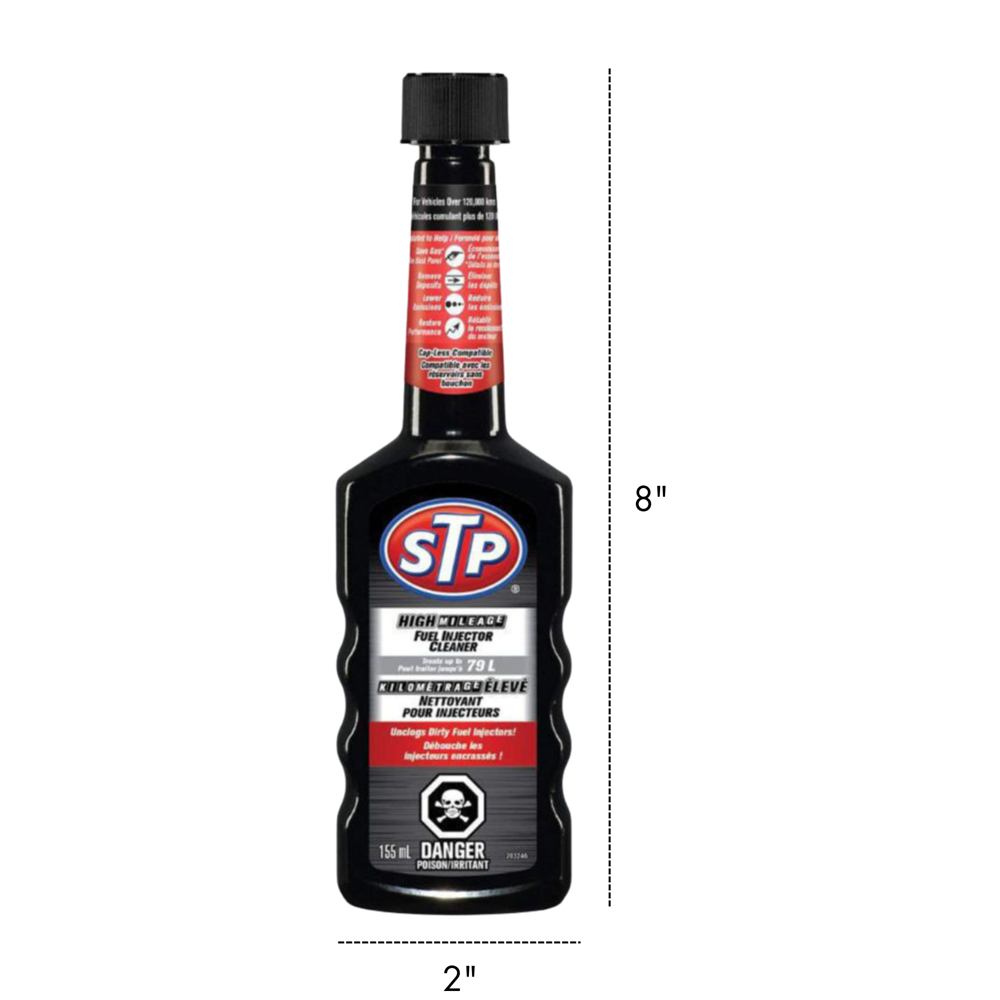 Stp High Mileage Fuel Injector & Carburetor Treatment 155 mL