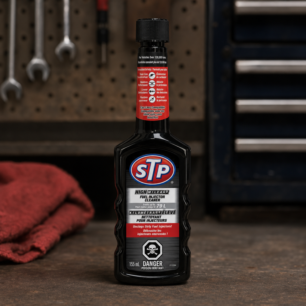 Stp High Mileage Fuel Injector & Carburetor Treatment 155 mL