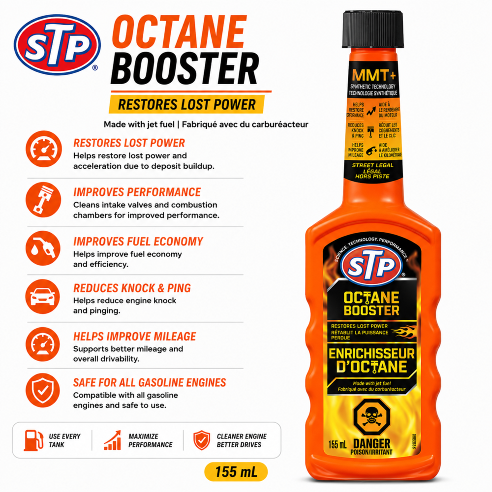 Stp Octane Booster 155 mL