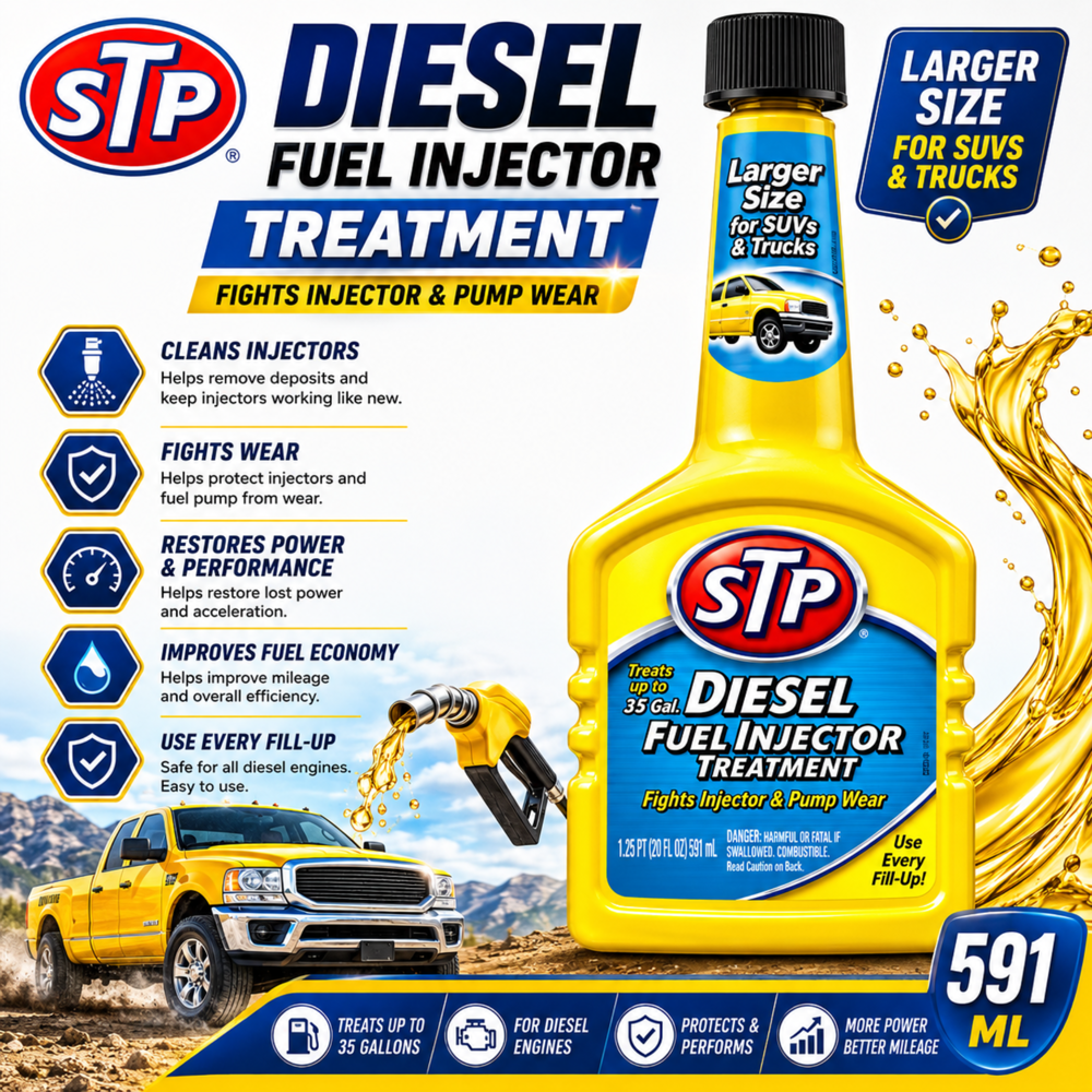 Stp Diesel Fuel Injector Treatment 591 mL